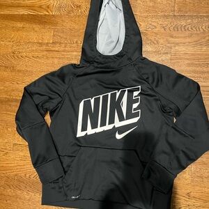 Nike Black Logo Hoodie Sweatshirt